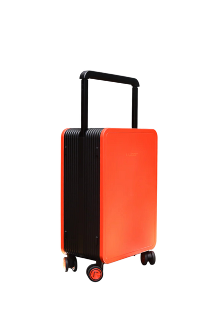 LUGGIT Premium Plus 20" Cabin  24" Check in Luggage Dual Tone Red/Black