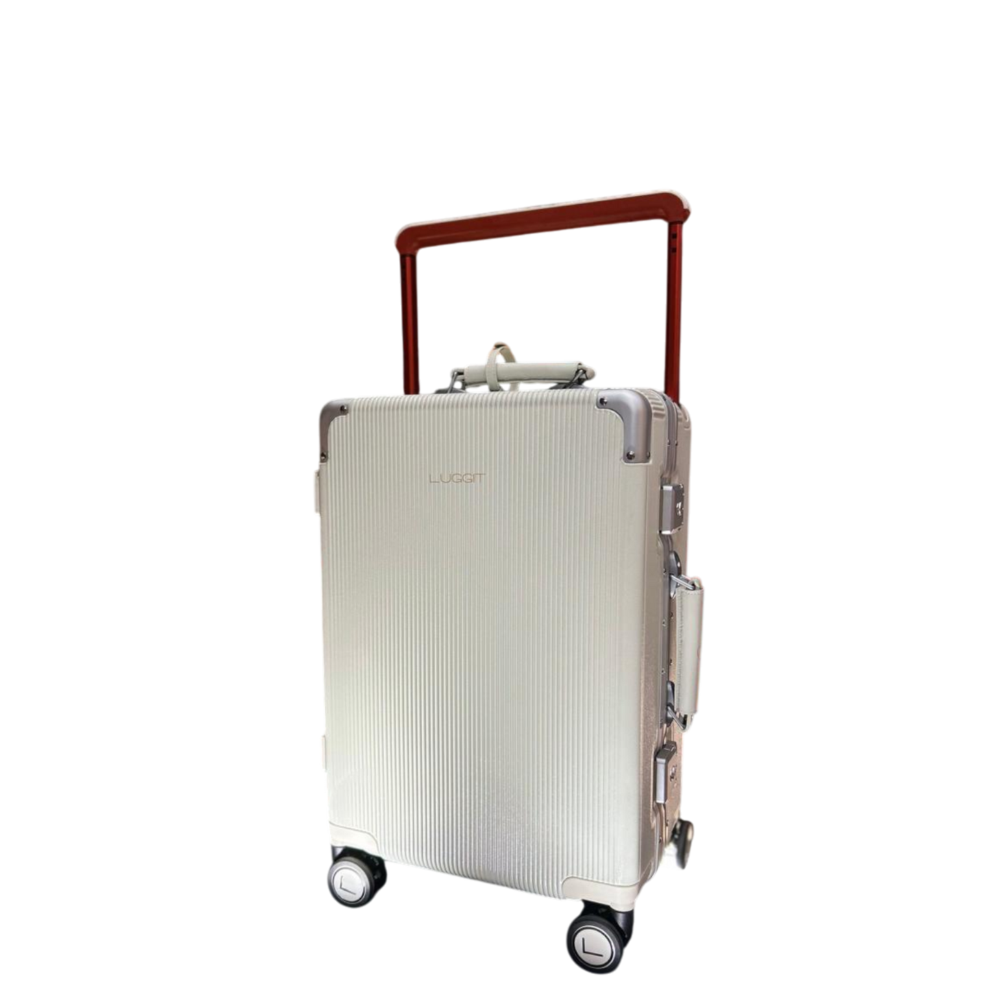 LUGGIT - Luxury - White -20" cabin Luggage