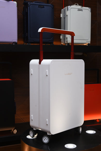 LUGGIT Premium - Cabin Travel Bag 20" White