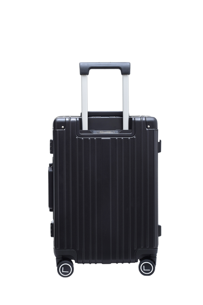 LUGGIT Smart Pro Max Fingerprint Cabin/check in luggage – Black