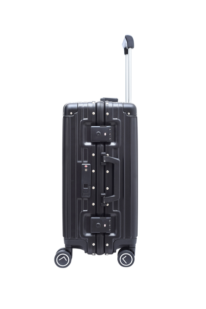 LUGGIT Smart Pro Max Fingerprint Cabin/check in luggage – Black