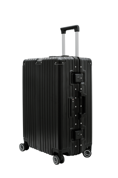 LUGGIT Smart Pro Max Fingerprint Cabin/check in luggage – Black