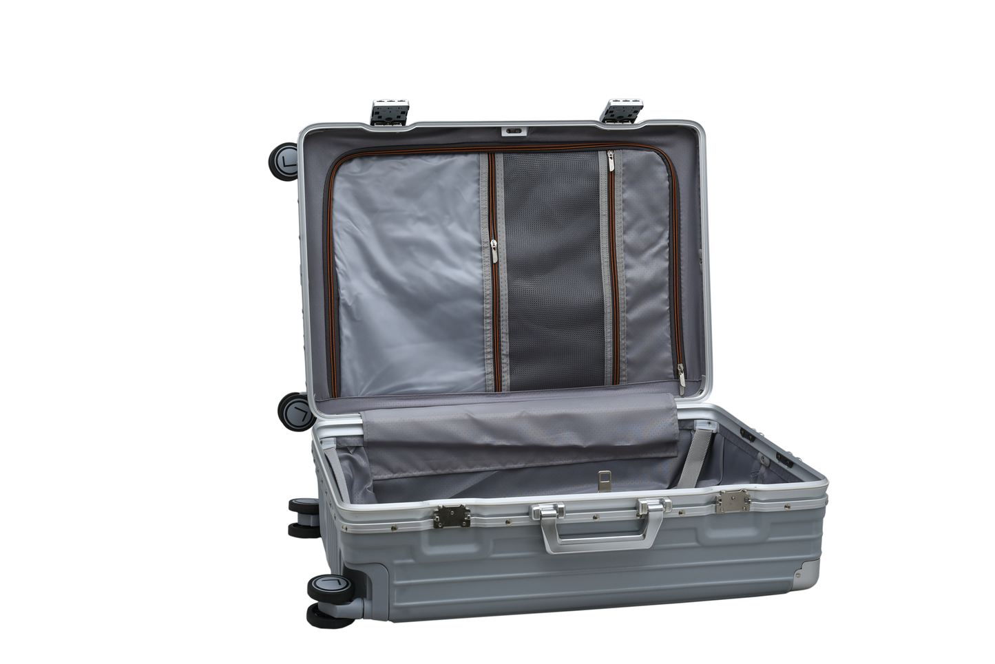 LUGGIT Smart Pro Max Fingerprint Cabin & Check in luggage, Grey