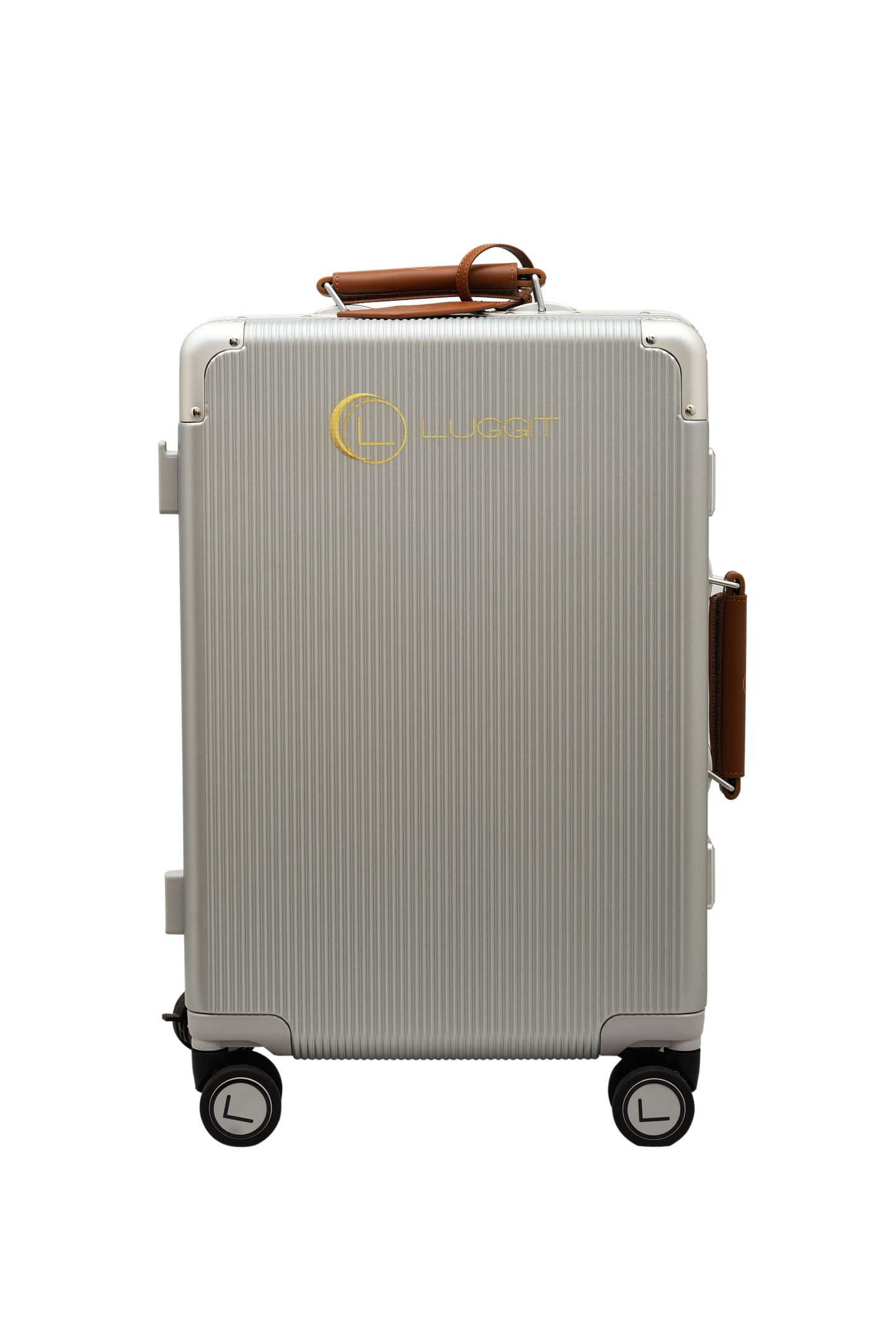 LUGGIT - Luxury - Silver-20"+ 24" set of 2-Pc