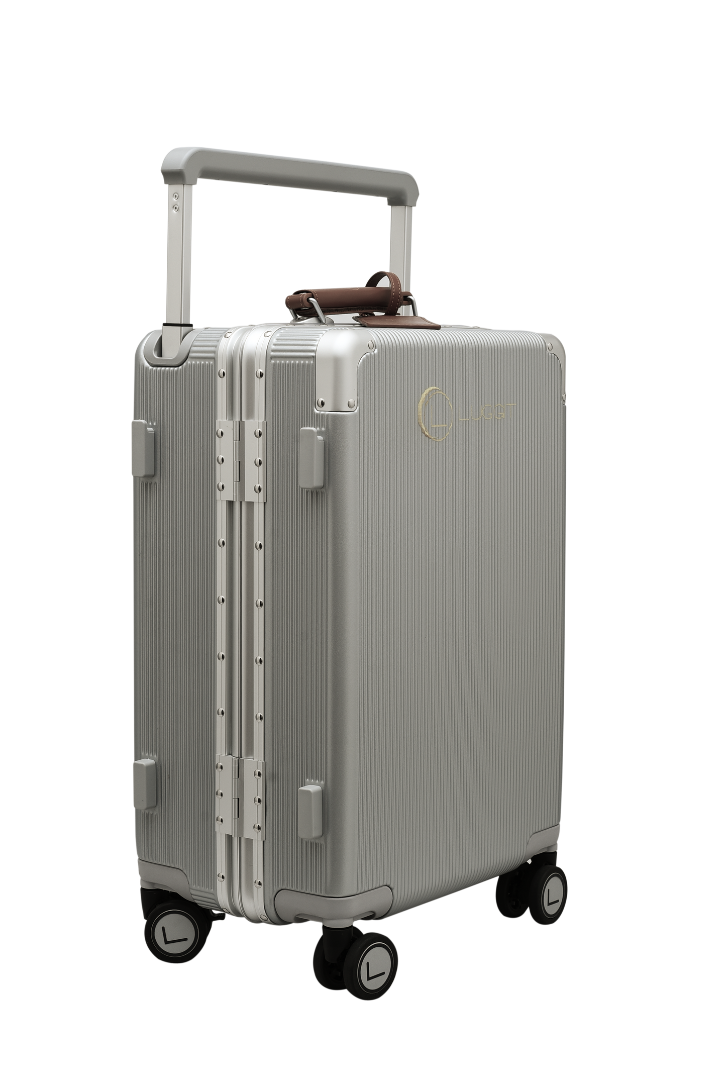 LUGGIT - Luxury - Silver-20"+ 24" set of 2-Pc