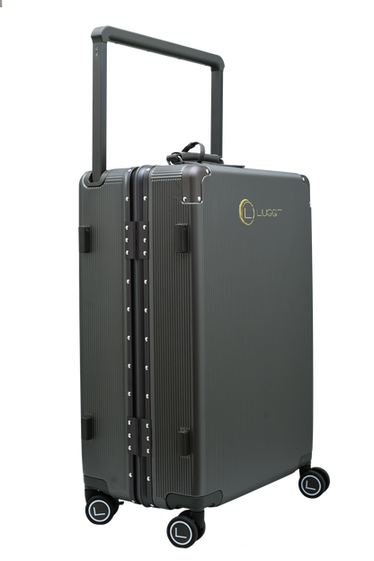 LUGGIT - Luxury -Grey -20"+ 24" Combo -Set of 2-Pc