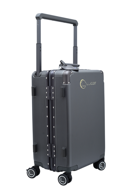 LUGGIT - Luxury -Grey -20"+ 24" Combo -Set of 2-Pc