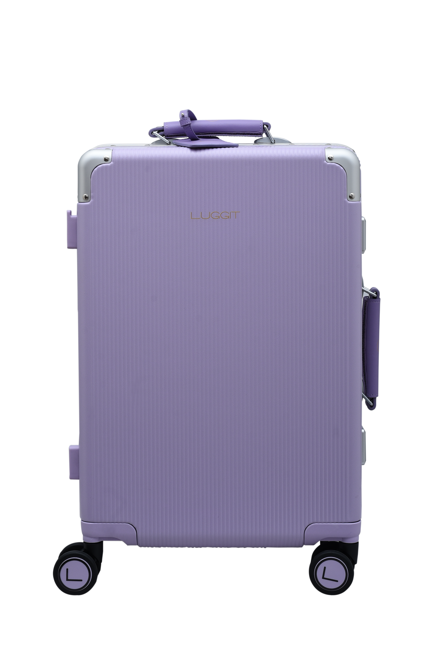 LUGGIT - Luxury 20" Cabin Travel Bag Purple