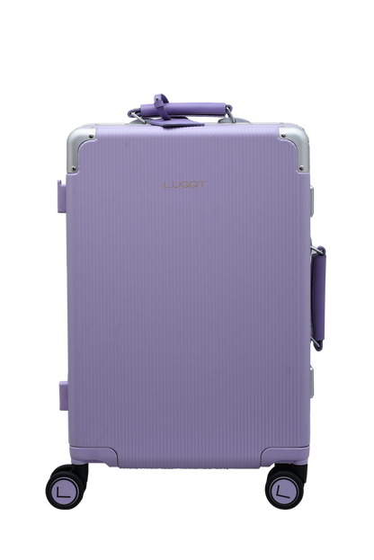 LUGGIT - Luxury 20" Cabin Travel Bag Purple