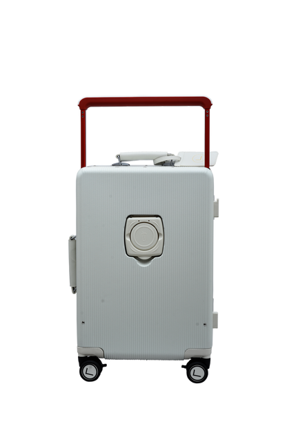 LUGGIT - Luxury - White -20" cabin Luggage