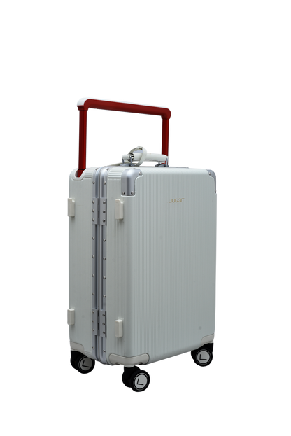 LUGGIT - Luxury - White -20" cabin Luggage
