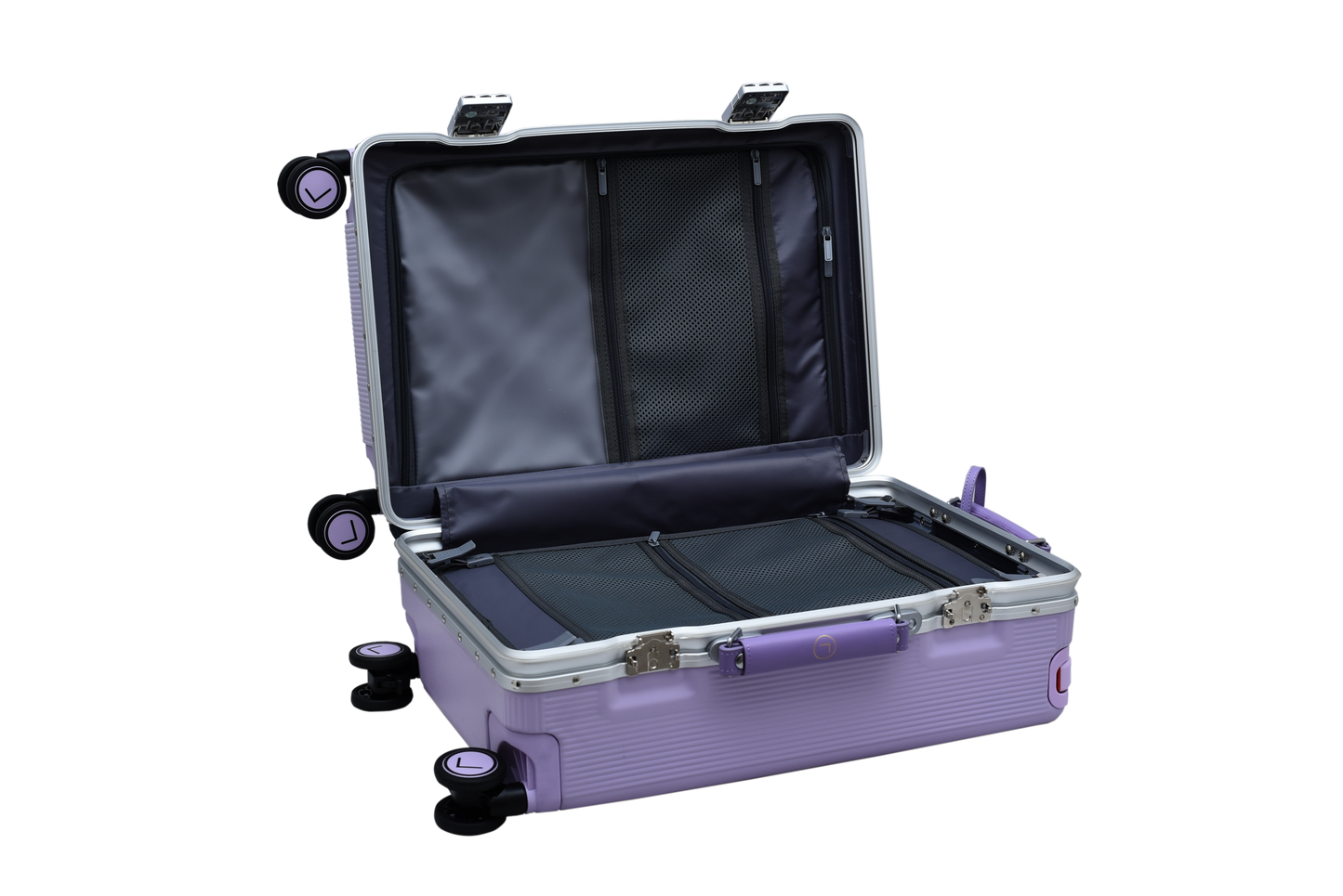 LUGGIT - Luxury 20" Cabin Travel Bag Purple