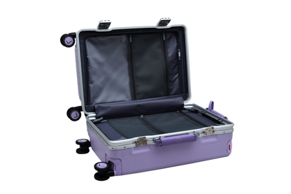 LUGGIT - Luxury 20" Cabin Travel Bag Purple