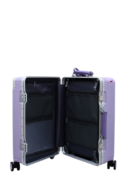 LUGGIT - Luxury 20" Cabin Travel Bag Purple