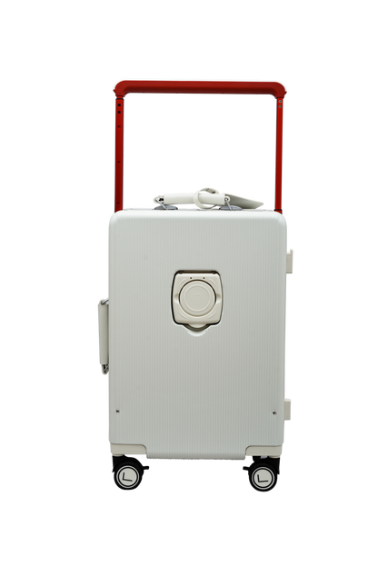 LUGGIT - Executive Plus - Cabin Travel bag - White-20" Front open