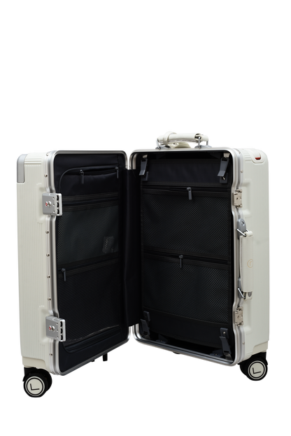 LUGGIT - Executive Plus - Cabin Travel bag - White-20" Front open