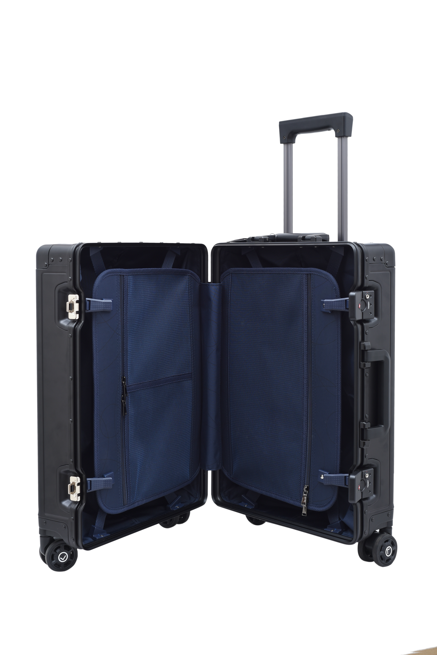 LUGGIT - Earth Circle Full  Aluminium  Body Cabin Trolley Bag