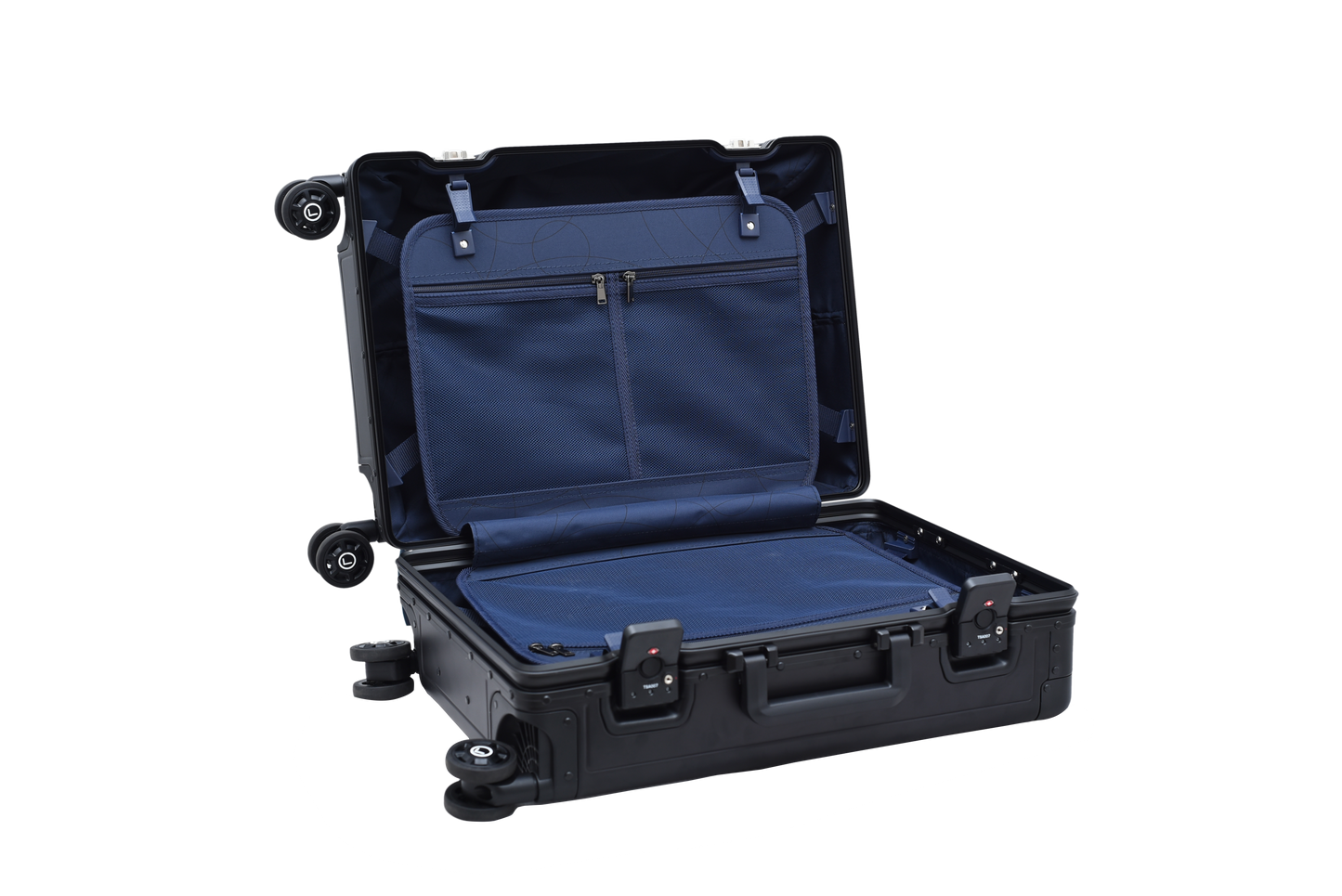 LUGGIT - Earth Circle Full  Aluminium  Body Cabin Trolley Bag