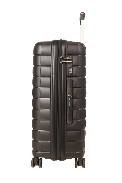 LUGGIT Kyoto  Luggage Set of 3 , Double zipper & Expandable  Design cabin ,Medium,Large