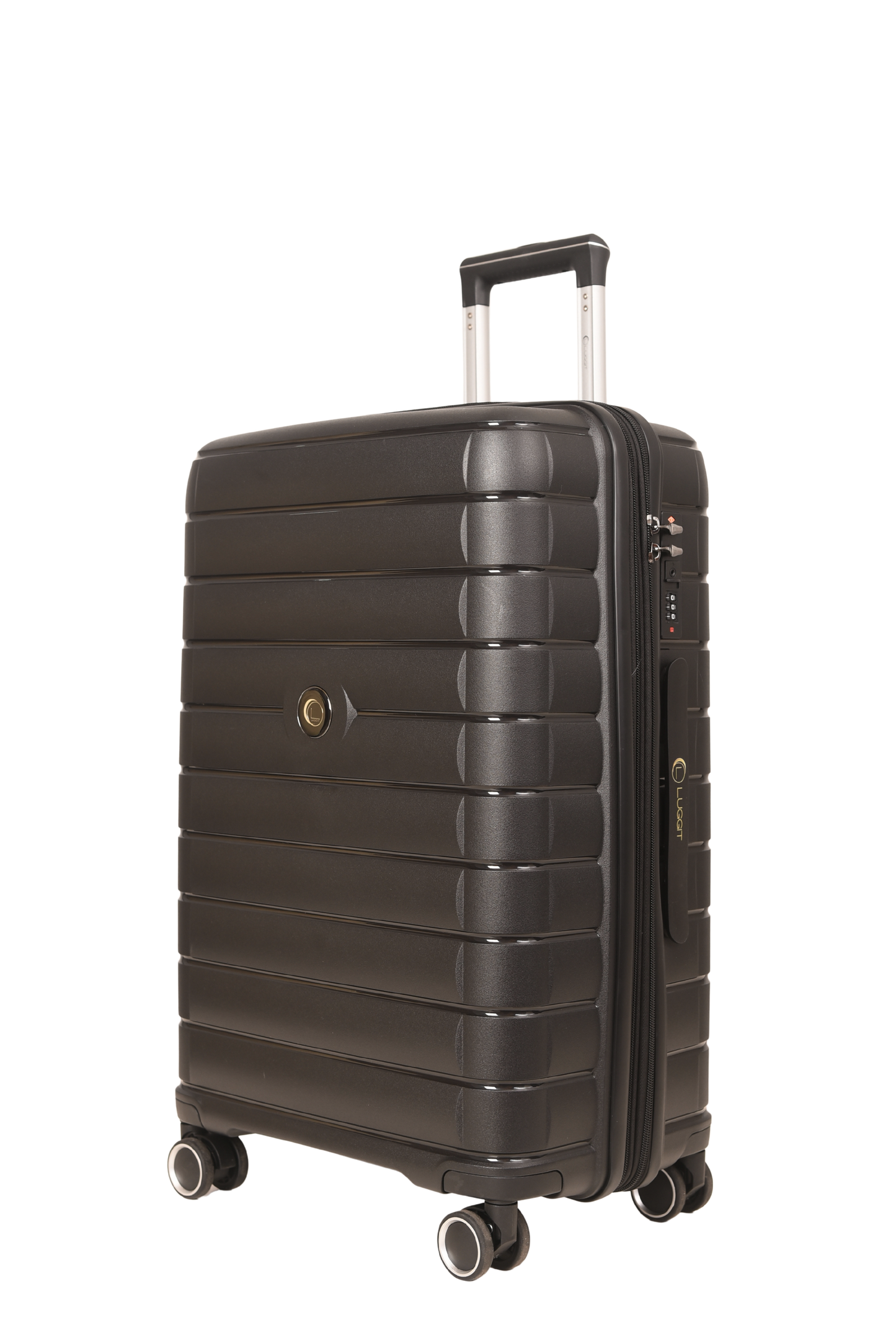 LUGGIT Kyoto  Luggage Set of 3 , Double zipper & Expandable  Design cabin ,Medium,Large