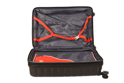LUGGIT Kyoto  Luggage Set of 3 , Double zipper & Expandable  Design cabin ,Medium,Large