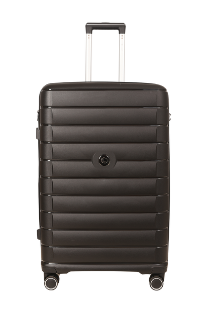 LUGGIT Kyoto  Luggage Set of 3 , Double zipper & Expandable  Design cabin ,Medium,Large