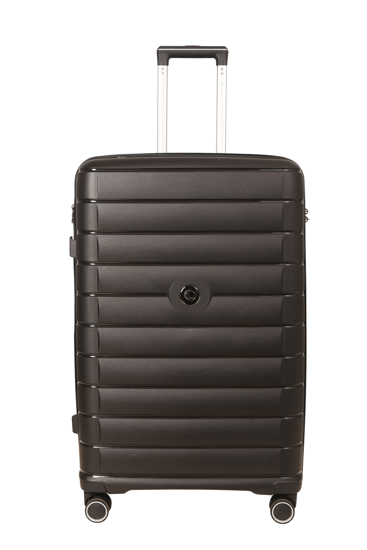 LUGGIT Kyoto , Double zipper & Expandable  Design Cabin ,Medium,Large suitcase Black
