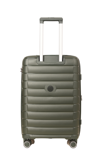 LUGGIT Kyoto  Luggage Set of 3 , Double zipper & Expandable  Design cabin ,Medium,Large