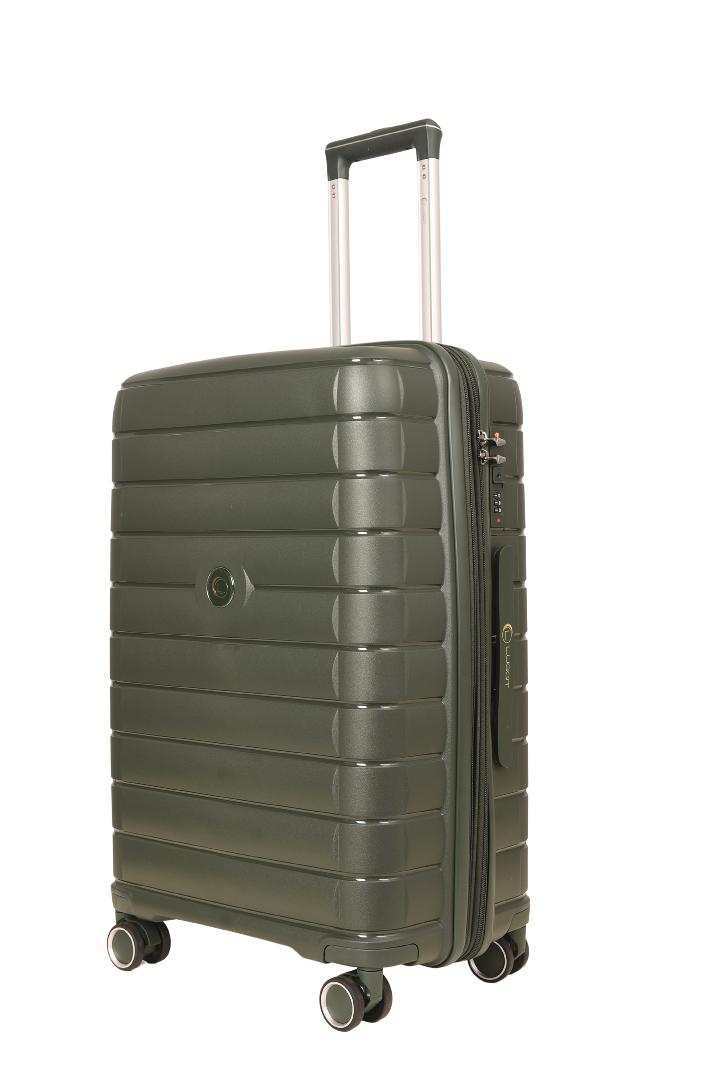 LUGGIT Kyoto  Luggage Set of 3 , Double zipper & Expandable  Design cabin ,Medium,Large