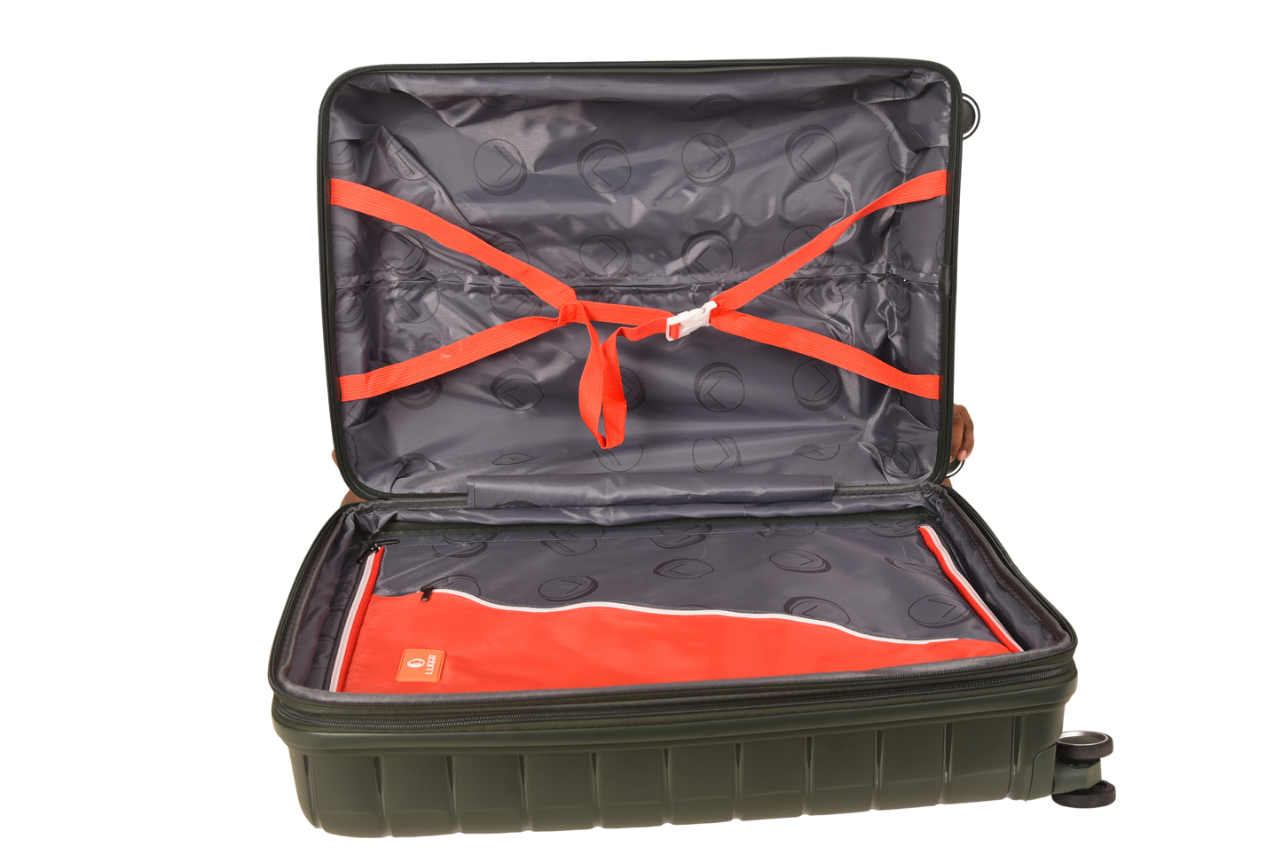 LUGGIT Kyoto  Luggage Set of 3 , Double zipper & Expandable  Design cabin ,Medium,Large