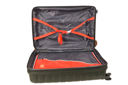 LUGGIT Kyoto  Luggage Set of 3 , Double zipper & Expandable  Design cabin ,Medium,Large