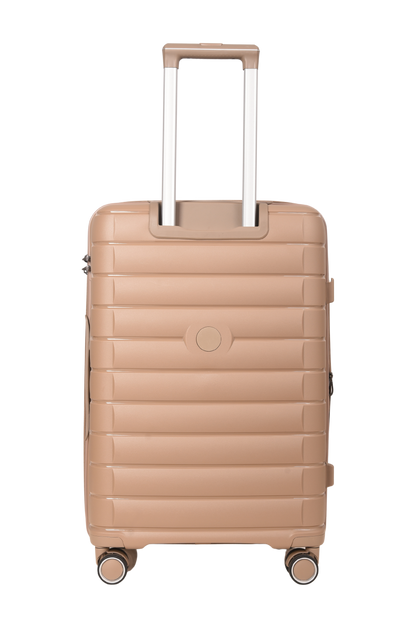 LUGGIT Kyoto  Luggage Set of 3 , Double zipper & Expandable  Design cabin ,Medium,Large