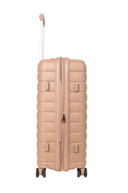 LUGGIT Kyoto  Luggage Set of 3 , Double zipper & Expandable  Design cabin ,Medium,Large