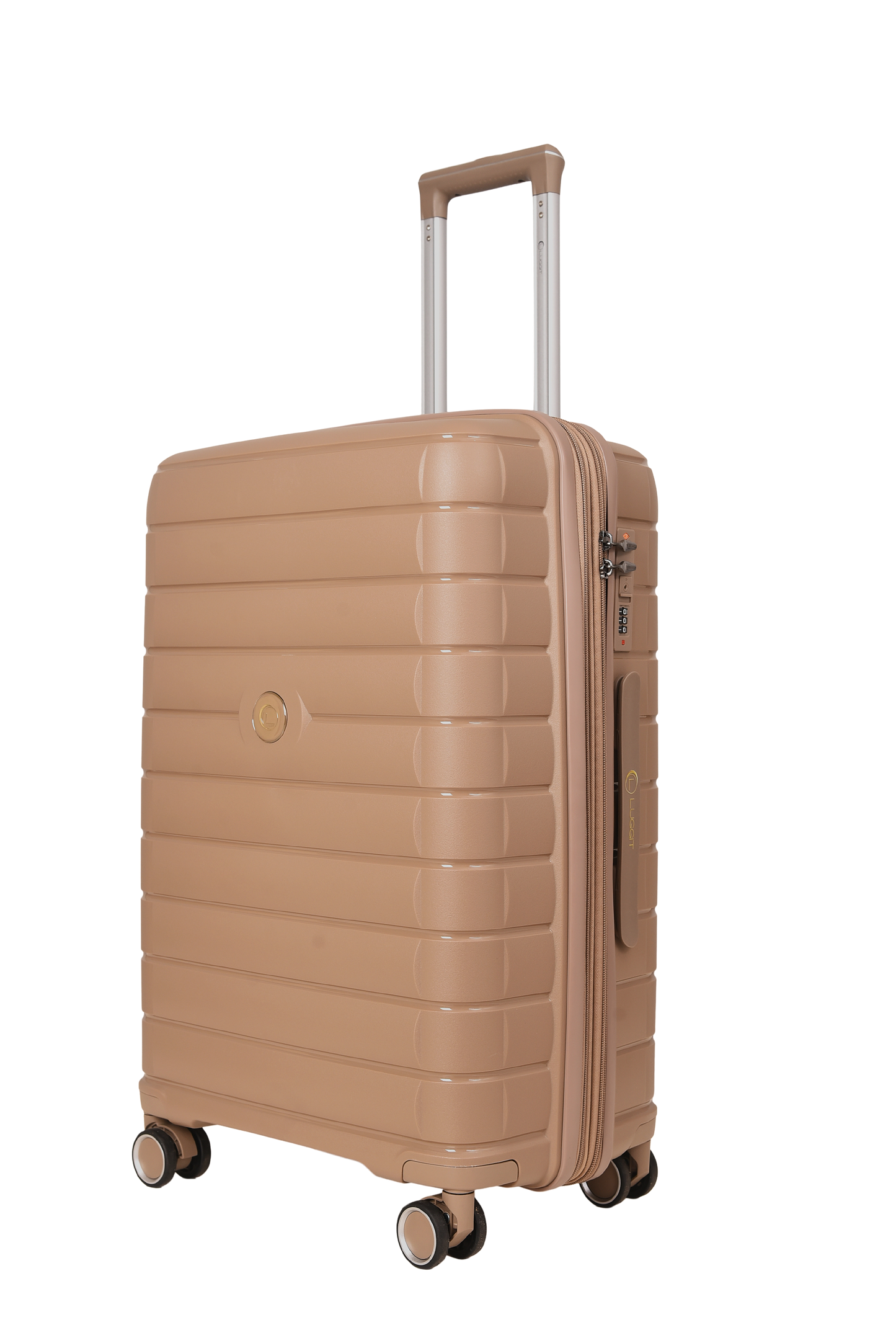 LUGGIT Kyoto  Luggage Set of 3 , Double zipper & Expandable  Design cabin ,Medium,Large
