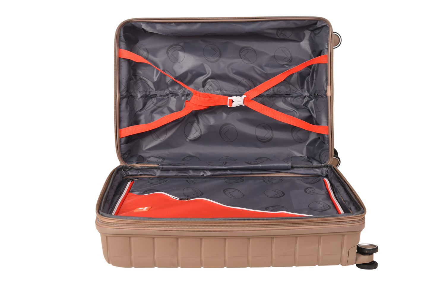 LUGGIT Kyoto  Luggage Set of 3 , Double zipper & Expandable  Design cabin ,Medium,Large