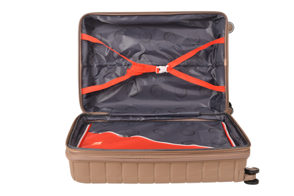 LUGGIT Kyoto  Luggage Set of 3 , Double zipper & Expandable  Design cabin ,Medium,Large
