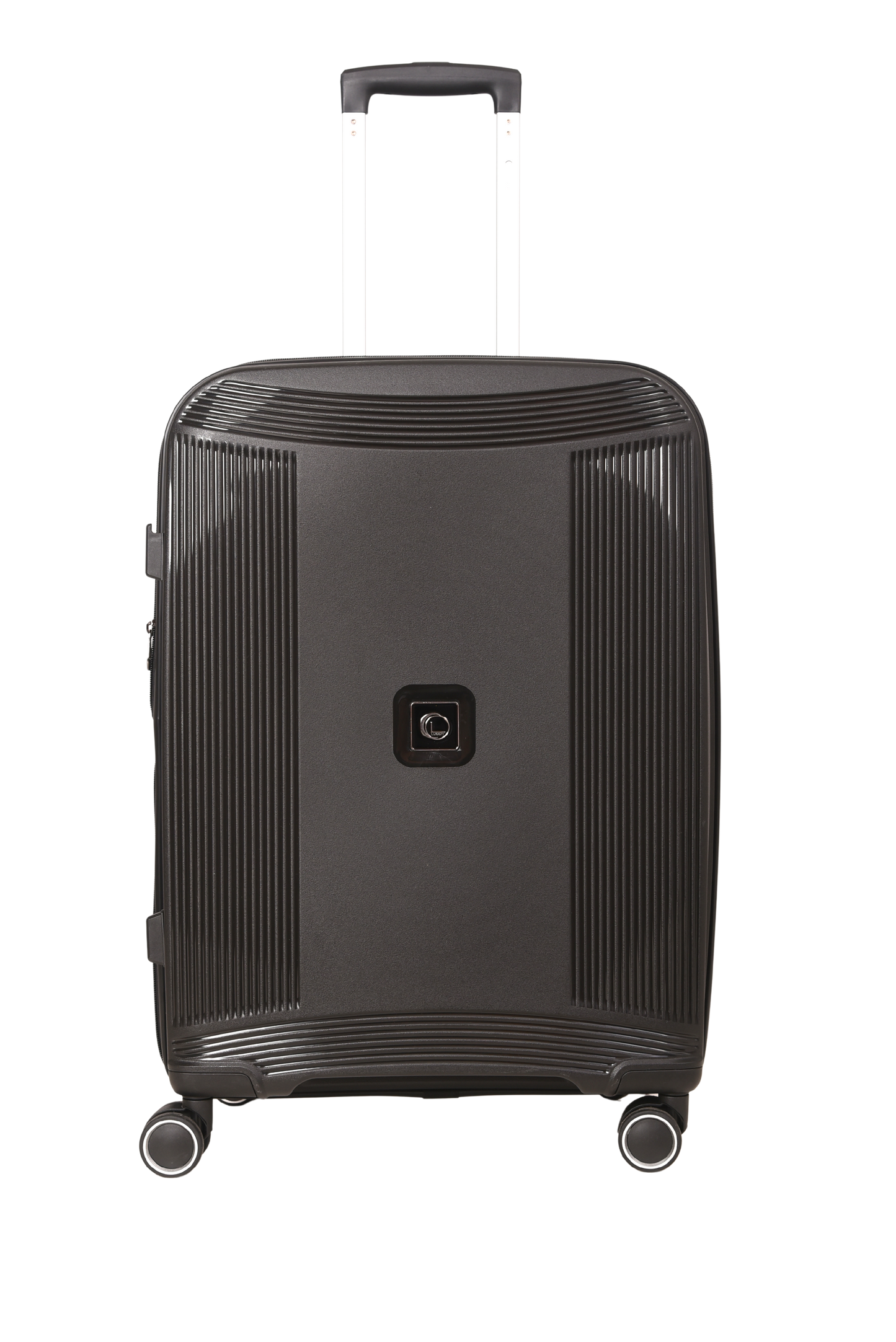 LUGGIT -Nagoya  luggage set of 3 Double zipper & Expandable  Design , Black