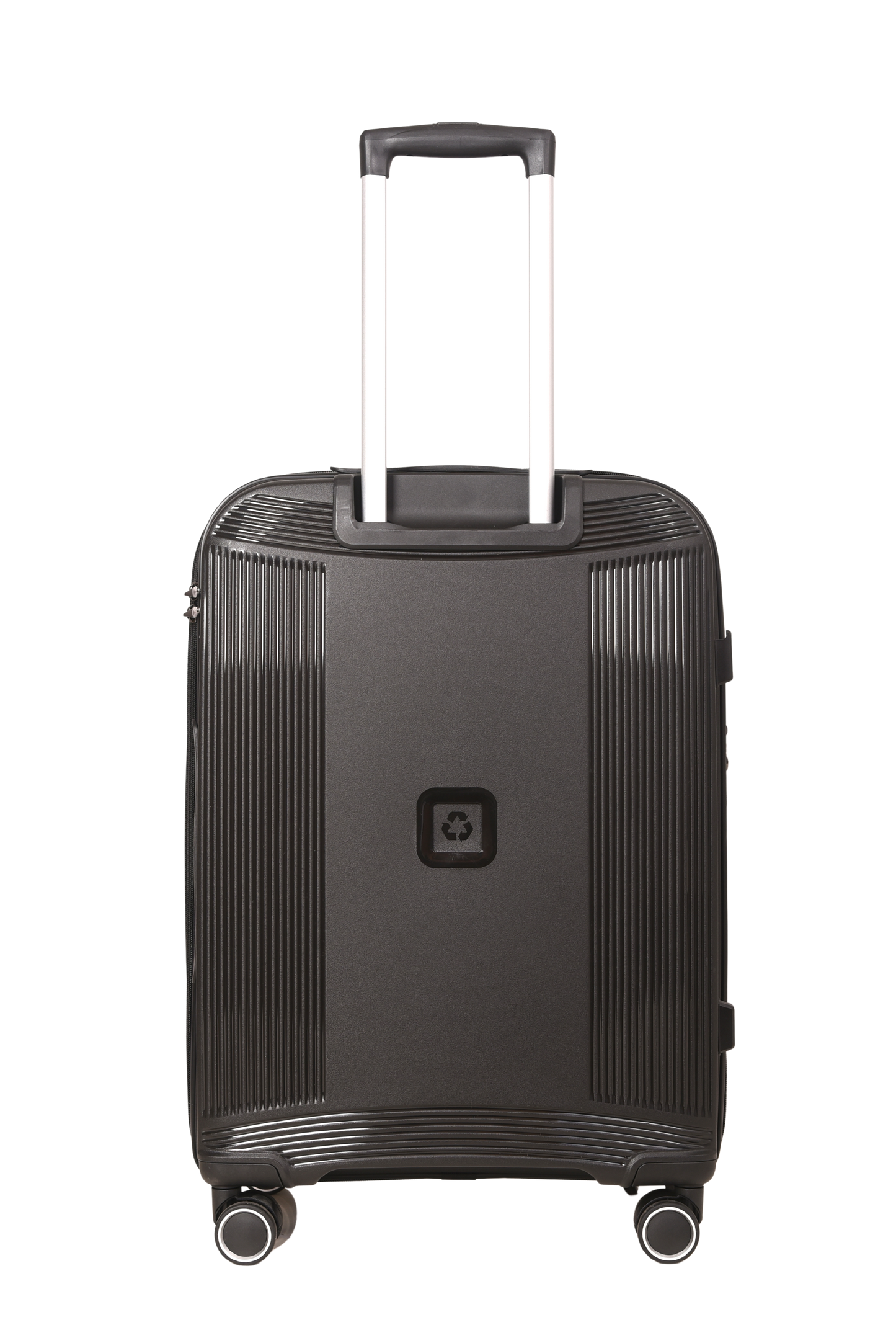 LUGGIT -Nagoya  Double zipper & Expandable  Design trolley bag Black