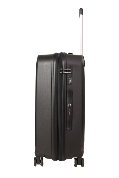LUGGIT -Nagoya  Double zipper & Expandable  Design trolley bag Black