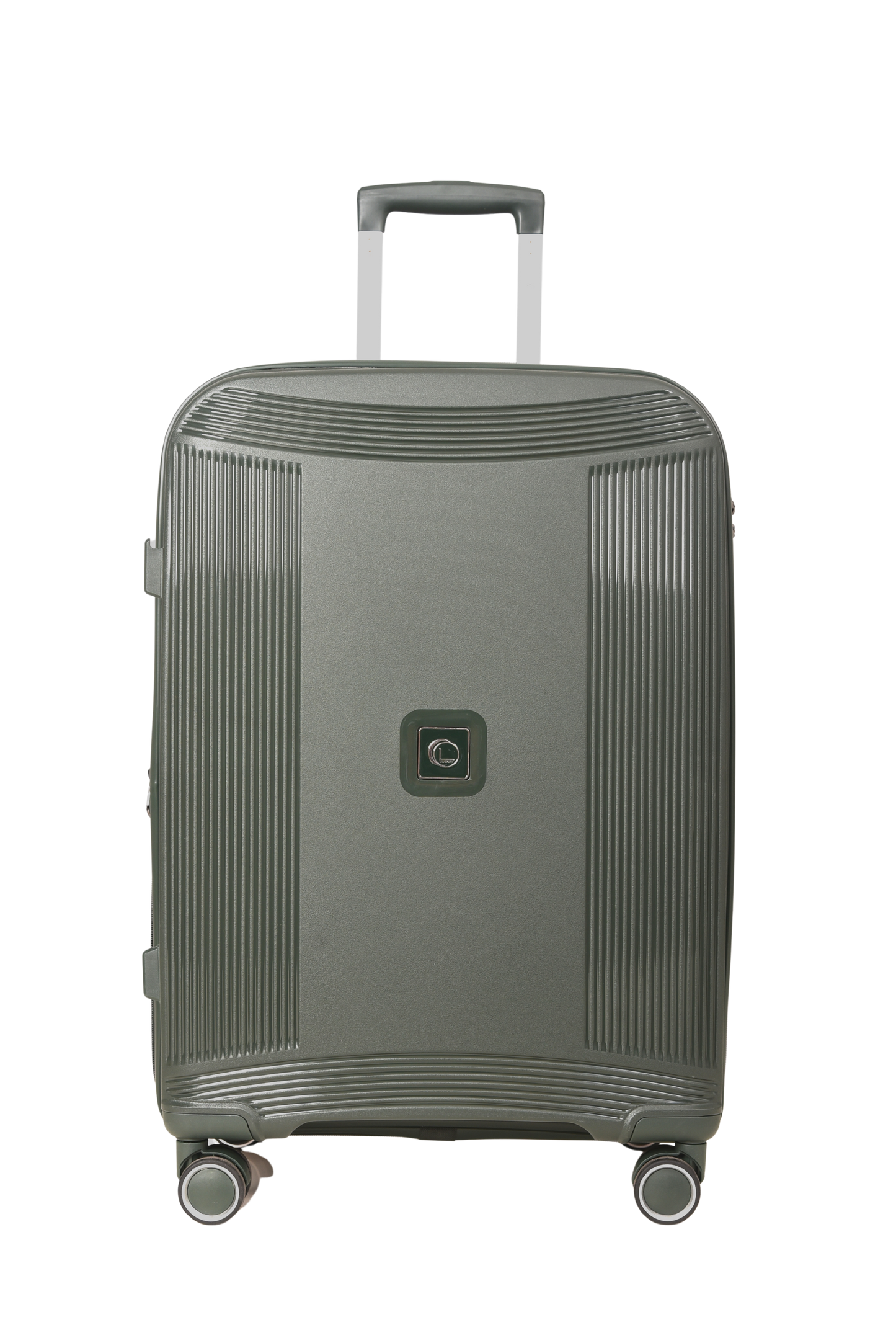 LUGGIT -Nagoya  luggage set of 3 Double zipper & Expandable  Design , Deep green