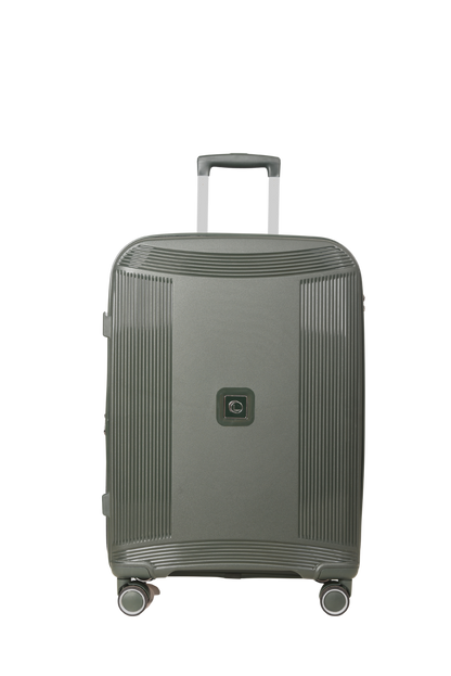 LUGGIT -Nagoya  luggage  Double zipper & Expandable  Design deep green