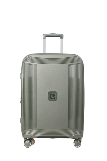 LUGGIT -Nagoya  luggage set of 3 Double zipper & Expandable  Design , Deep green
