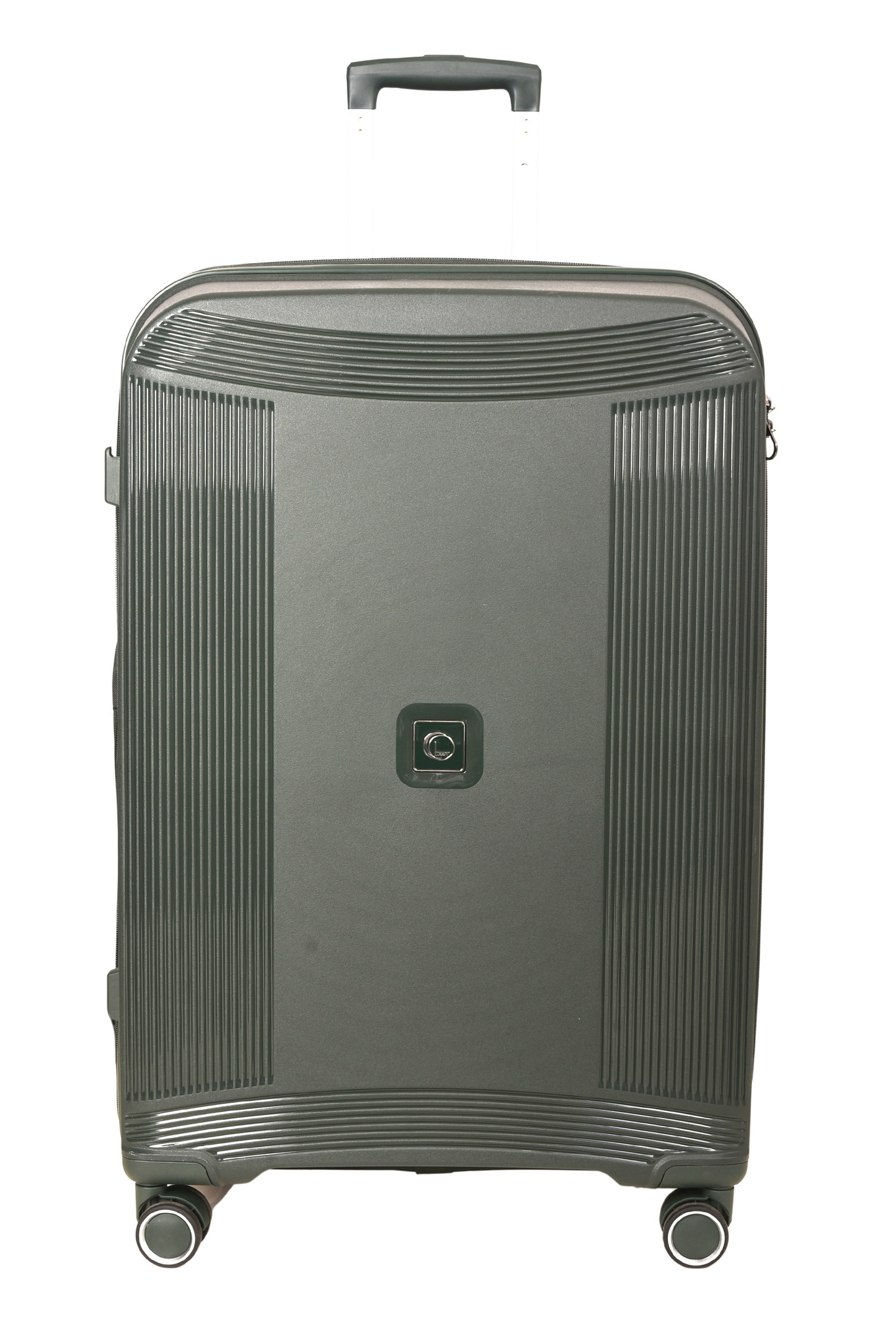 LUGGIT -Nagoya  luggage set of 3 Double zipper & Expandable  Design , Deep green