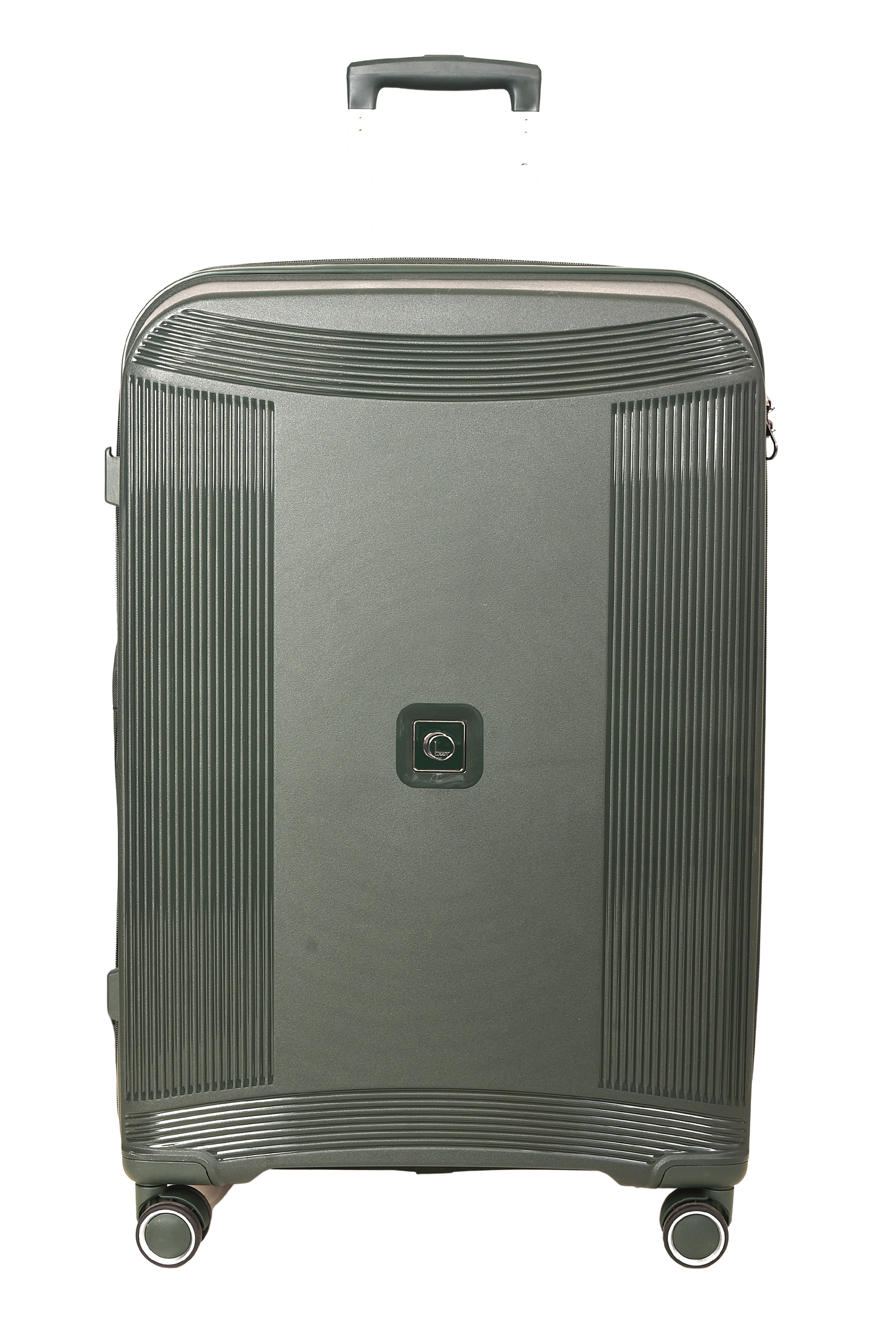 LUGGIT -Nagoya  luggage set of 3 Double zipper & Expandable  Design , Deep green