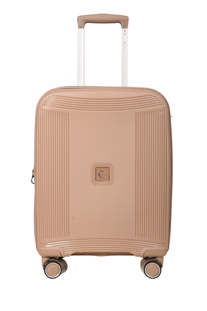 LUGGIT -Nagoya Double zipper & Expandable  Design Trolley bag Khaki