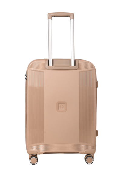 LUGGIT -Nagoya Double zipper & Expandable  Design Trolley bag Khaki