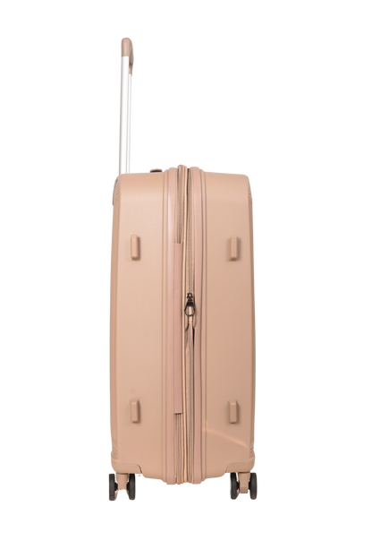 LUGGIT -Nagoya Double zipper & Expandable  Design Trolley bag Khaki