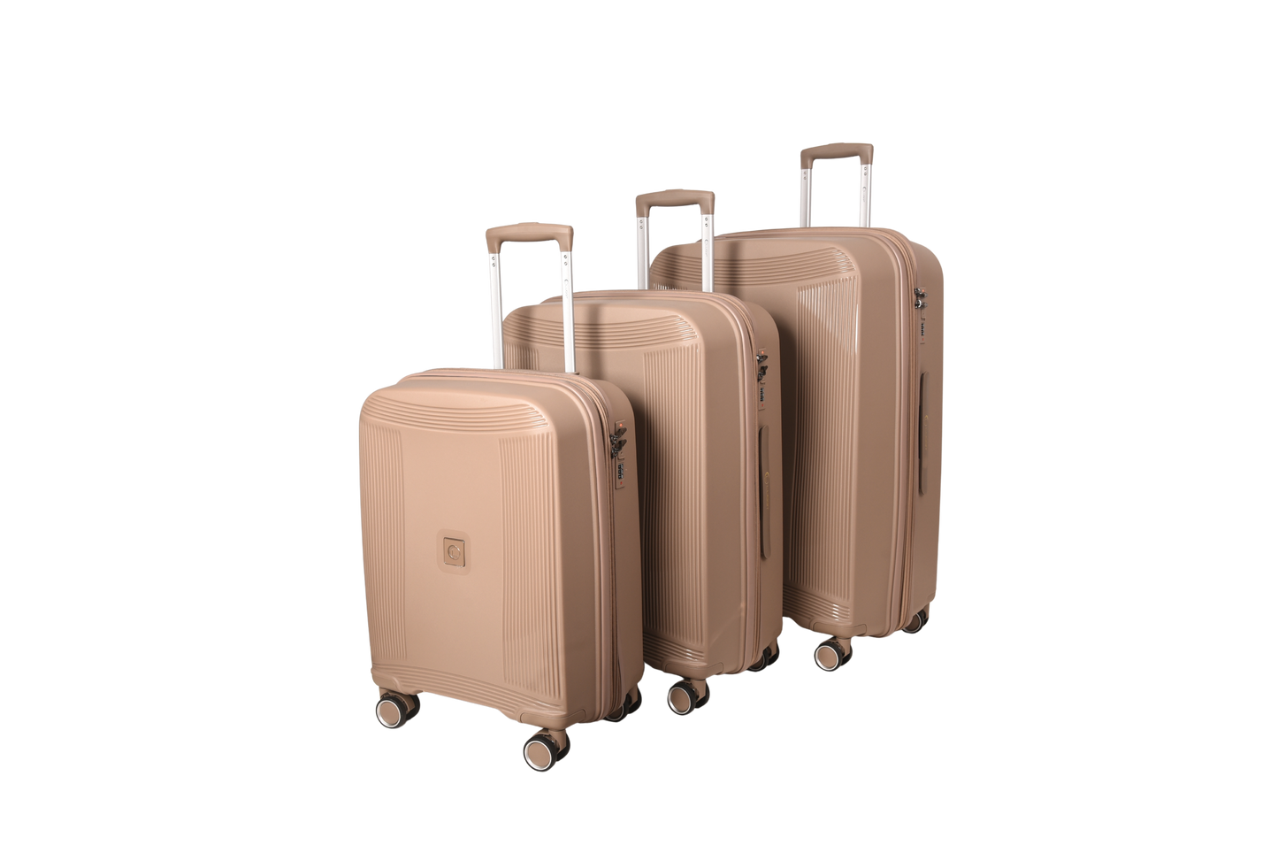 LUGGIT -Nagoya Double zipper & Expandable  Design Trolley bag Khaki