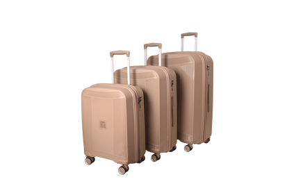 LUGGIT -Nagoya Double zipper & Expandable  Design Trolley bag Khaki