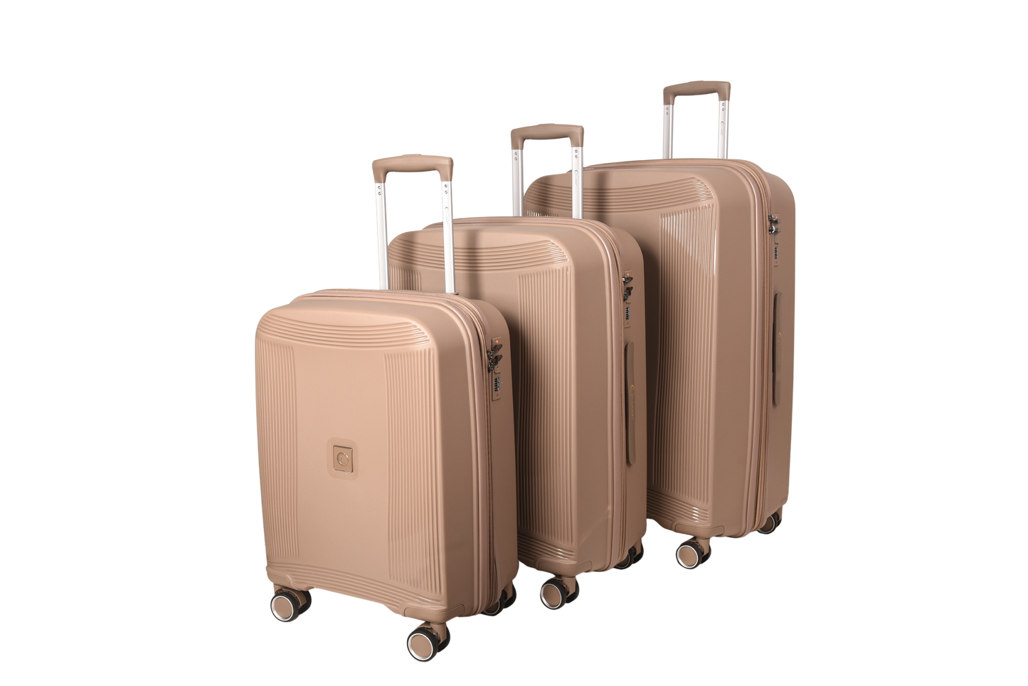 LUGGIT -Nagoya Double zipper & Expandable  Design Trolley bag Khaki